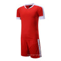 2017 thai quality cheap price no logo blank custom soccer jersey set